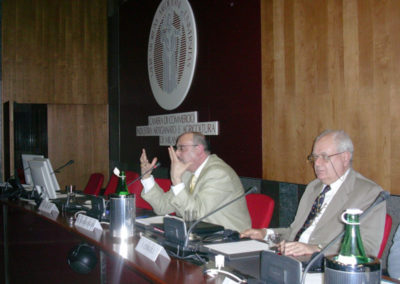 Manuel Hassassian, Menachem Klein, il Sen. Livio Caputo, Gianni Vaggi