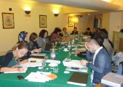 Workshop progettuale tra insegnanti Euro-Mediterranei, Progetto “Mediterraneo. Lo Specchio dell’Altro”.2014, Milano