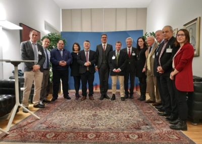 Delegazione di cittadini israeliani ebrei e arabo-palestinesi in Alto Adige. 2018